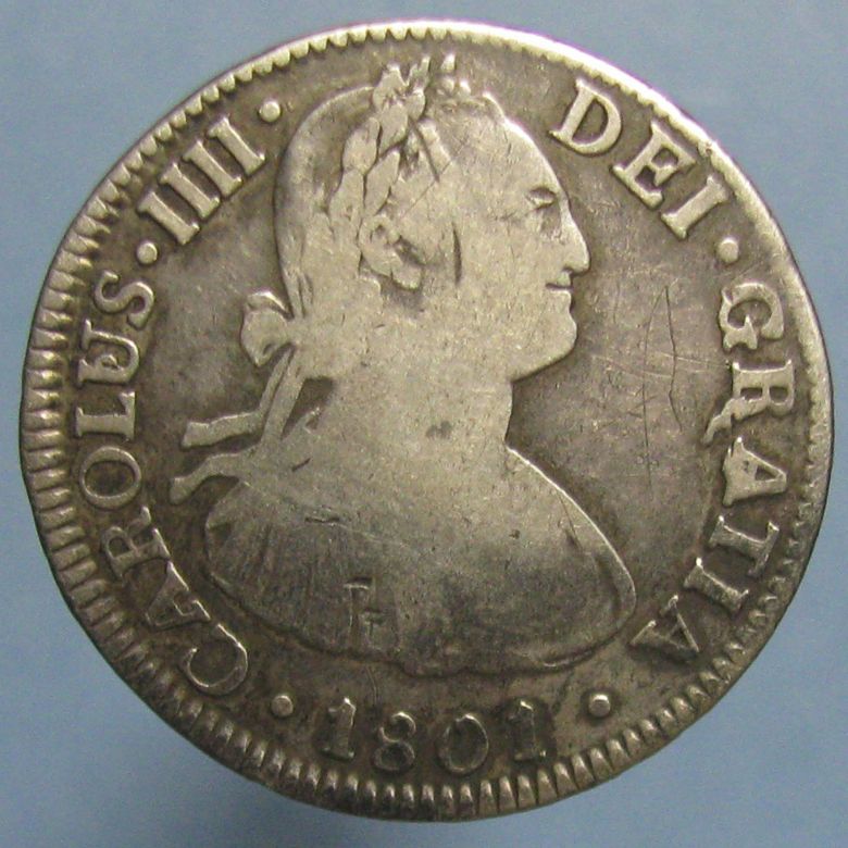 1801-Mexico-City-2-Reales---Something's-Under-The-